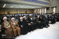 مراسم بزرگداشت سومین روز ارتحال مرحوم آیت‌الله واعظ‌زاده خراسانی