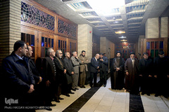 مراسم بزرگداشت سومین روز ارتحال مرحوم آیت‌الله واعظ‌زاده خراسانی