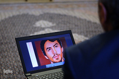 دیدار جمعی از جامعه قرآنی با خانواده شهید ابراهیم لشکری نژاد