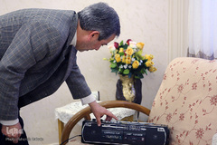 دیدار جمعی از جامعه قرآنی با خانواده شهید ابراهیم لشکری نژاد