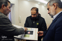 دیدار جمعی از جامعه قرآنی با خانواده شهید ابراهیم لشکری نژاد