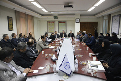 مراسم تودیع و معارفه معاون آموزشی جهاد دانشگاهی