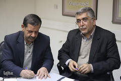 مراسم تودیع و معارفه معاون آموزشی جهاد دانشگاهی