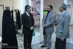 بازدید جلیل کوهپایه‌زاده، رئیس دانشکده علوم پزشکی ساوه از تحریریه خبرگزاری ایکنا