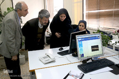 بازدید جلیل کوهپایه‌زاده، رئیس دانشکده علوم پزشکی ساوه از تحریریه بین الملل خبرگزاری ایکنا