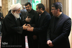 مراسم هفتمین روز درگذشت مرحوم آیت الله محمد واعظ زاده خراسانی