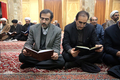 مراسم هفتمین روز درگذشت مرحوم آیت الله محمد واعظ زاده خراسانی