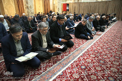 مراسم هفتمین روز درگذشت مرحوم آیت الله محمد واعظ زاده خراسانی