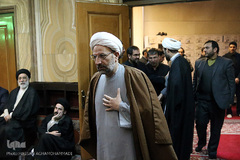 مراسم هفتمین روز درگذشت مرحوم آیت الله محمد واعظ زاده خراسانی