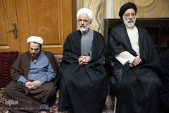 مراسم هفتمین روز درگذشت مرحوم آیت الله محمد واعظ زاده خراسانی