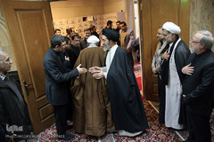 مراسم هفتمین روز درگذشت مرحوم آیت الله محمد واعظ زاده خراسانی