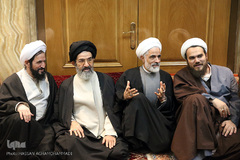 مراسم هفتمین روز درگذشت مرحوم آیت الله محمد واعظ زاده خراسانی