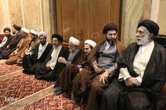 مراسم هفتمین روز درگذشت مرحوم آیت الله محمد واعظ زاده خراسانی