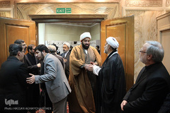 مراسم هفتمین روز درگذشت مرحوم آیت الله محمد واعظ زاده خراسانی