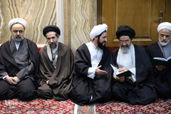 مراسم هفتمین روز درگذشت مرحوم آیت الله محمد واعظ زاده خراسانی