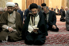 مراسم هفتمین روز درگذشت مرحوم آیت الله محمد واعظ زاده خراسانی