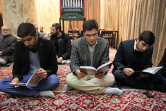 مراسم هفتمین روز درگذشت مرحوم آیت الله محمد واعظ زاده خراسانی