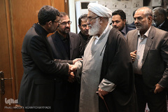 مراسم هفتمین روز درگذشت مرحوم آیت الله محمد واعظ زاده خراسانی