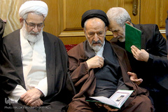 مراسم هفتمین روز درگذشت مرحوم آیت الله محمد واعظ زاده خراسانی