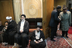 مراسم هفتمین روز درگذشت مرحوم آیت الله محمد واعظ زاده خراسانی