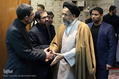 مراسم هفتمین روز درگذشت مرحوم آیت الله محمد واعظ زاده خراسانی