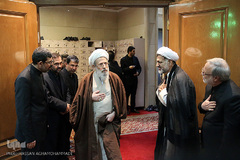 مراسم هفتمین روز درگذشت مرحوم آیت الله محمد واعظ زاده خراسانی