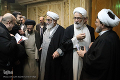 مراسم هفتمین روز درگذشت مرحوم آیت الله محمد واعظ زاده خراسانی