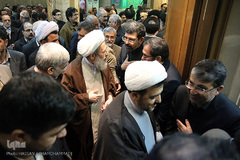 مراسم هفتمین روز درگذشت مرحوم آیت الله محمد واعظ زاده خراسانی