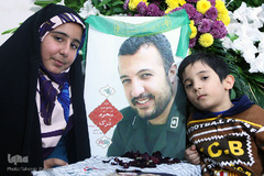 دیدار با خانواده شهید مدافع حرم محرم ترک