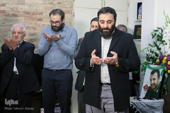 دیدار با خانواده شهید مدافع حرم محرم ترک