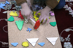 دیدار با خانواده شهید مدافع حرم محرم ترک