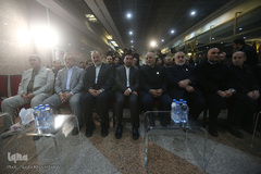 اهتزاز پرچم گنبد حرم حضرت عبدالعظیم(ع) بر فراز برج میلاد