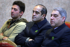 اهتزاز پرچم گنبد حرم حضرت عبدالعظیم(ع) بر فراز برج میلاد