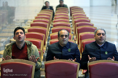 اهتزاز پرچم گنبد حرم حضرت عبدالعظیم(ع) بر فراز برج میلاد