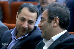 علی صالح‌آبادی، رئیس هیئت‌مدیره انجمن مالی اسلامی ایران  و شاهپور محمدی، رئیس سازمان بورس و اوراق بهادار