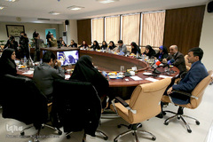 نشست خبری پرویز فتاح، رئیس کمیته امداد امام خمینی(ره) 