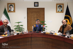 نشست خبری پرویز فتاح، رئیس کمیته امداد امام خمینی(ره) 