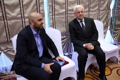 کنفرانس مطبوعاتی نوری المالکی معاون رئیس جمهور عراق