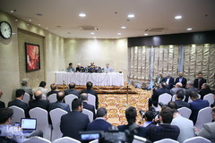 کنفرانس مطبوعاتی نوری المالکی معاون رئیس جمهور عراق