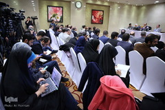 کنفرانس مطبوعاتی نوری المالکی معاون رئیس جمهور عراق