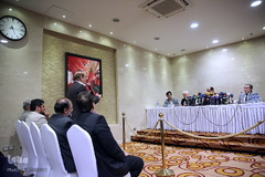 کنفرانس مطبوعاتی نوری المالکی معاون رئیس جمهور عراق