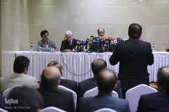 کنفرانس مطبوعاتی نوری المالکی معاون رئیس جمهور عراق