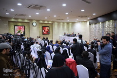 کنفرانس مطبوعاتی نوری المالکی معاون رئیس جمهور عراق