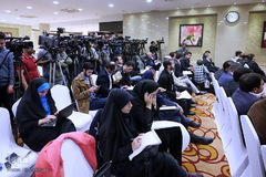 کنفرانس مطبوعاتی نوری المالکی معاون رئیس جمهور عراق