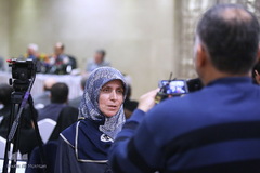 کنفرانس مطبوعاتی نوری المالکی معاون رئیس جمهور عراق