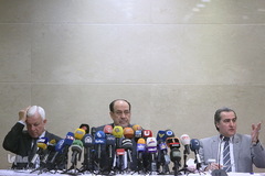 کنفرانس مطبوعاتی نوری المالکی معاون رئیس جمهور عراق