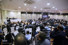 کنفرانس مطبوعاتی نوری المالکی معاون رئیس جمهور عراق