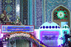 جشن میلاد با سعادت حضرت عبدالعظیم الحسنی(ع) در مصلای بزرگ ری