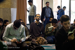 کرسی تلاوت سید محسن موسوی بلده