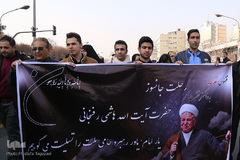 مراسم تشییع پیکر مرحوم آیت‌الله هاشمی رفسنجانی